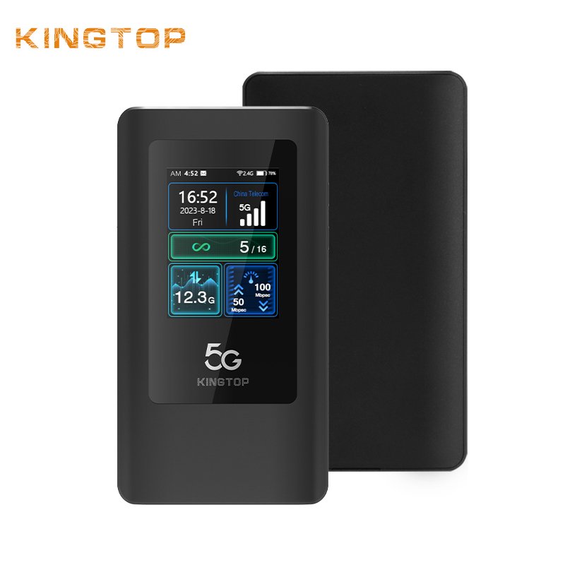 KINGTOP Mobile Hotspot 4G 5G Router Wifi Mobile Mifis Hotspot 4G Lte Wireless Pocket Router